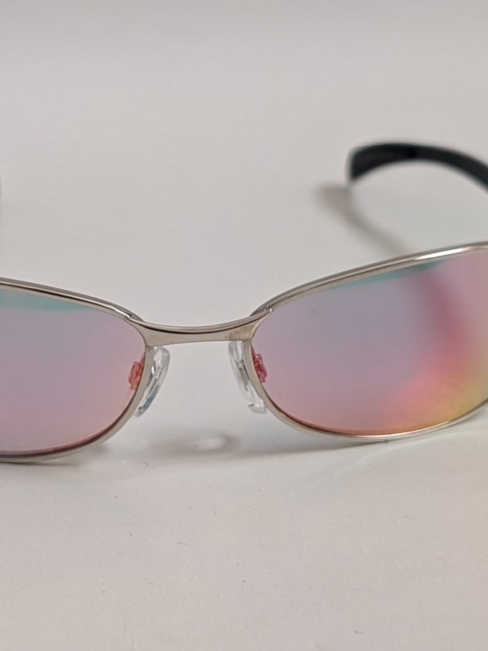 NWT Vintage 90's Rectangle Combo Sport Sunglasses (S. Gold)